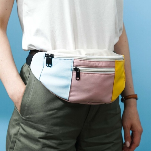 Поясная сумка "Colors" розовый