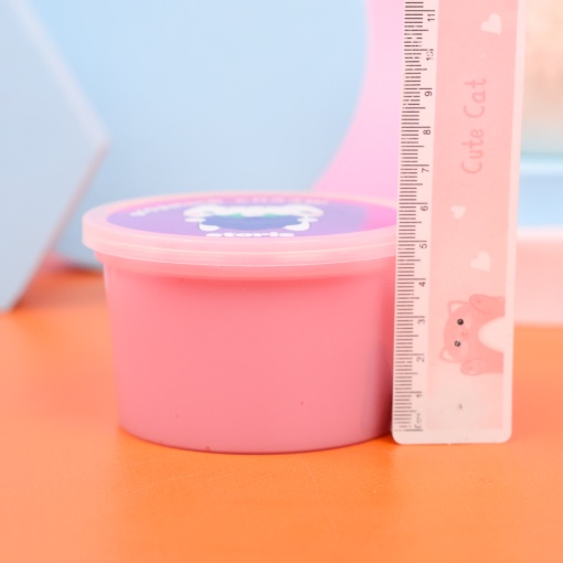 Слайм йогуртовый "Стекло" ягодный, 180гр