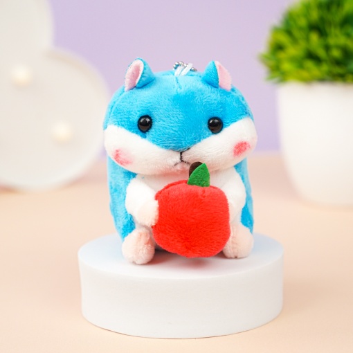 Мягкий брелок "Хомяк" 10 см