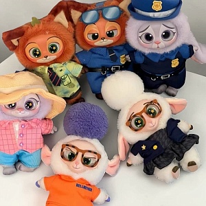 Мягкий брелок Surprise "Zoo town" в ассортименте 1шт