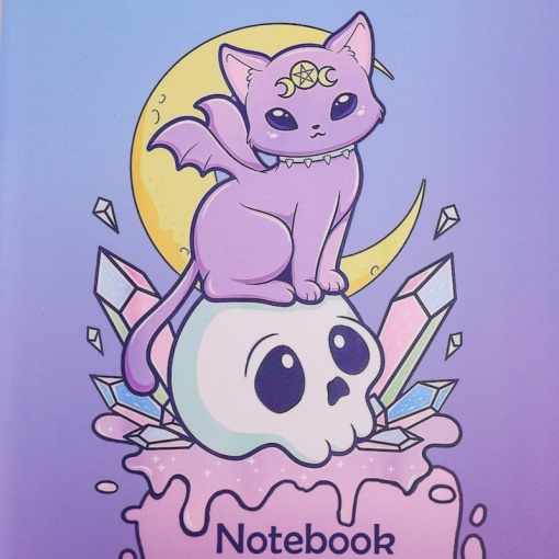 Тетрадь "Лунный кот" 48 листов