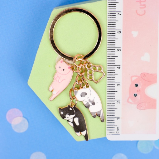 Брелок "Три кота" 