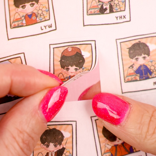 Набор наклеек "K-POP" Teens in Times А6, 6 листов