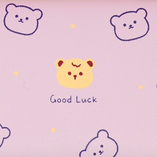 Мини-кошелек "Bear" фиолетовый