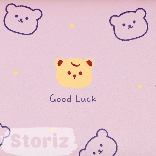 Мини-кошелек "Bear" фиолетовый