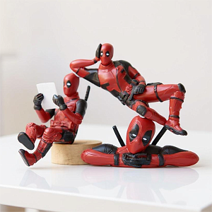 Набор фигурок "Deadpool" 3шт оптом