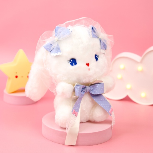 Мягкая игрушка "Sweet Bunny" голубой, 25 см