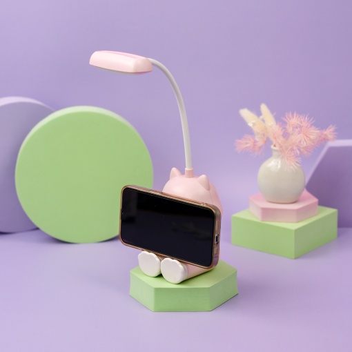 Светильник "Котенок" №6601, розовый оптом