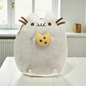 Мягкая игрушка "Пушин с печеньем", 15 см