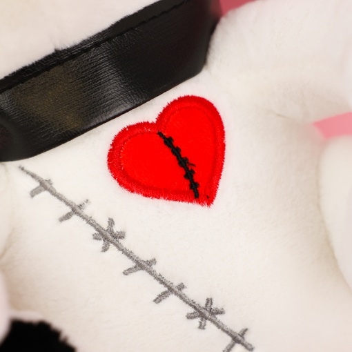 Мягкая игрушка "Bunny Dark", белый 25 см