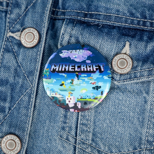 Значок круглый "Майн" №2, 56мм