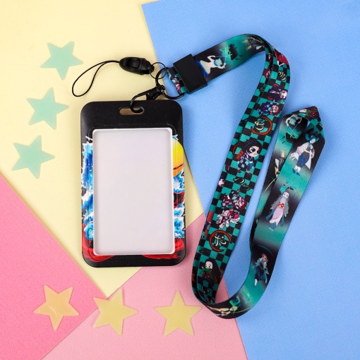 Чехол для карты "Demon Slayer" Nezuko и Tanjiro