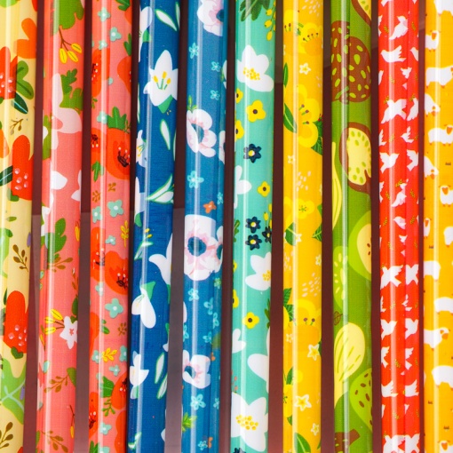 Набор цветных ручек "Flowers" 10 шт.