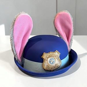 Фуражка "Zoo town" кролик-полицейский