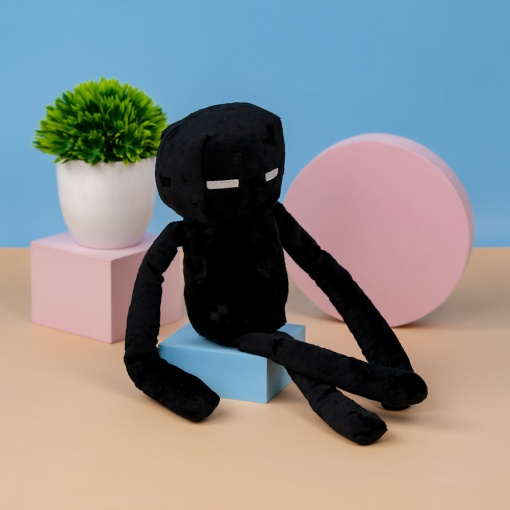 Мягкая игрушка "Эндермен" 45см