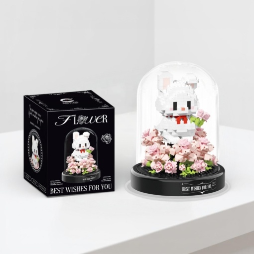 Конструктор "Flowers" Bunny №7243 (692 детали) [М_09]