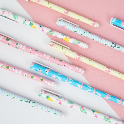 Набор цветных ручек "Фламинго"