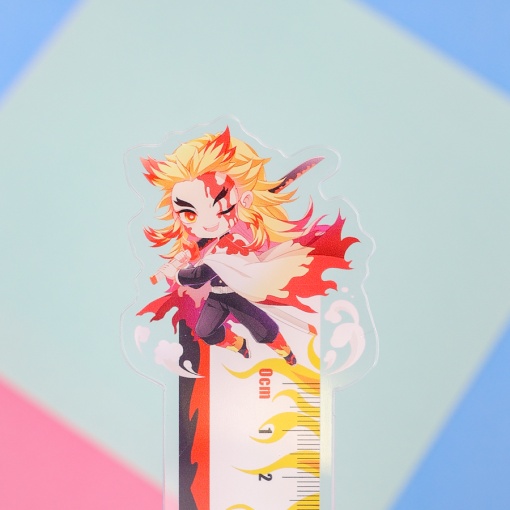 Линейка "Истребитель демонов" Ренгоку 16см