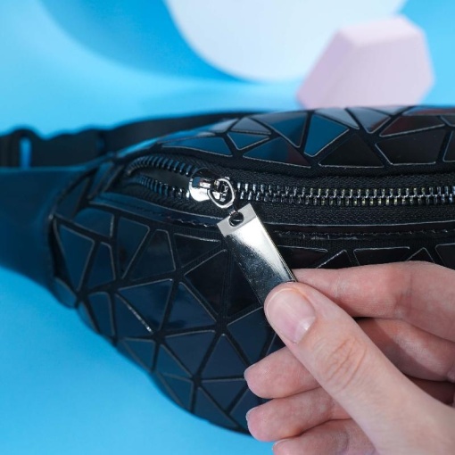 Поясная сумка "Geometry" черный