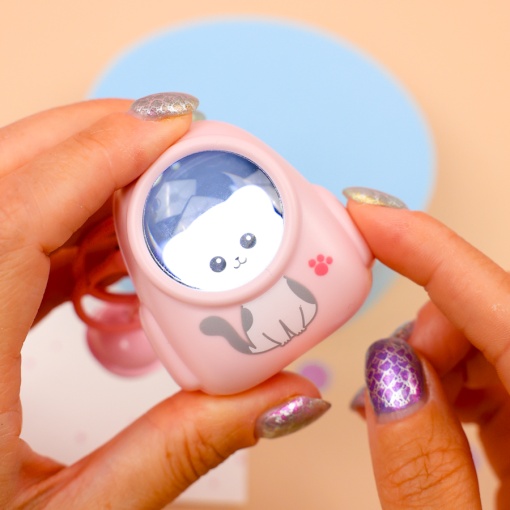 Брелок-фонарик "Zoo Рюкзак" розовый