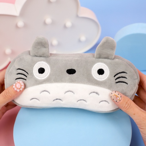 Пенал плюшевый "Тоторо" серый