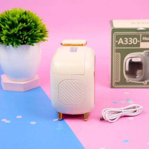 Мини-увлажнитель "Cute TV" бежевый (USB) оптом