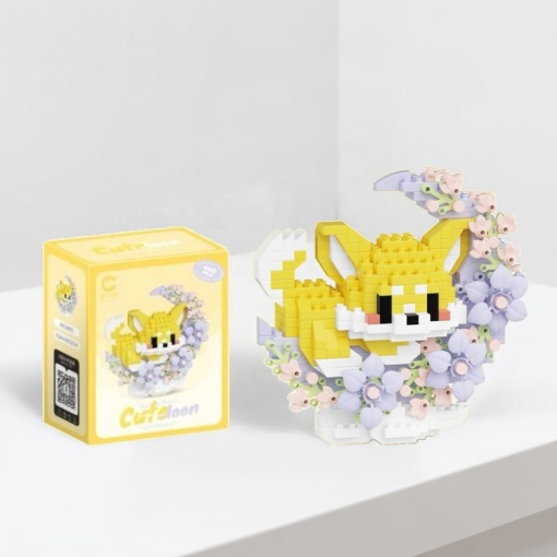 Конструктор "Цветочная луна" корги (468 деталей)