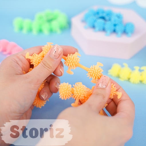 Игрушка-антистресс "Сороконожка" в ассортименте 1шт