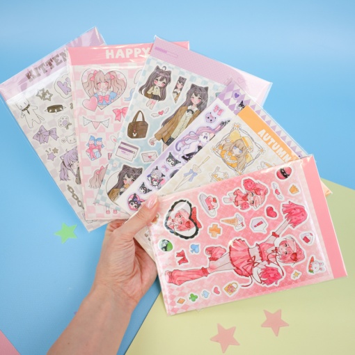 Набор наклеек "Style Girl" №2, в ассортименте 1 шт.