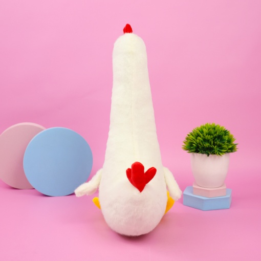 Мягкая игрушка "Курочка" белый, 60см