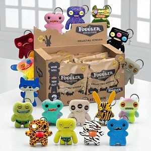 Набор мягких брелков Surprise "Fugglers" в бумажном пакете, 6шт