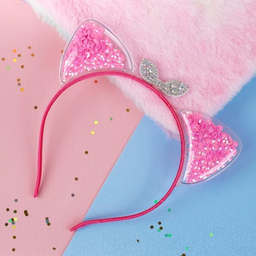 Ободок "Princess" фуксия