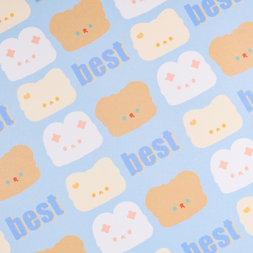 Зеркало настольное "Bear&Bunny" 20.8х14.5см