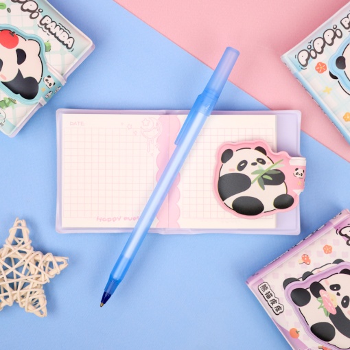 Мини-блокнот "Panda", в ассортименте 1 шт.