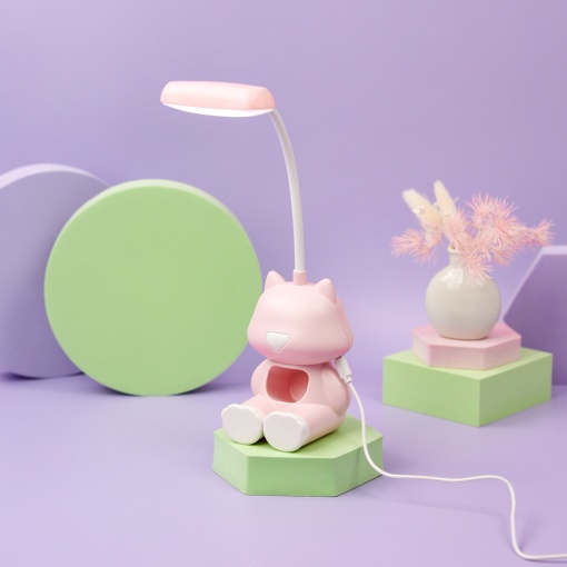 Светильник "Котенок" №6601, розовый оптом