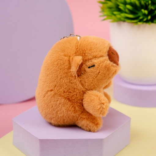 Мягкий брелок "Милая Капибара" 12 см