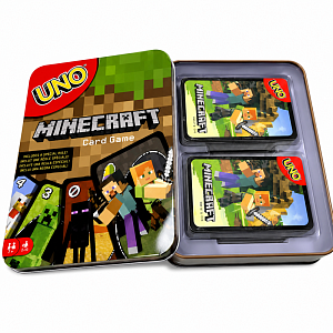 Игральные карты "Уно" Майн, металлическая упаковка