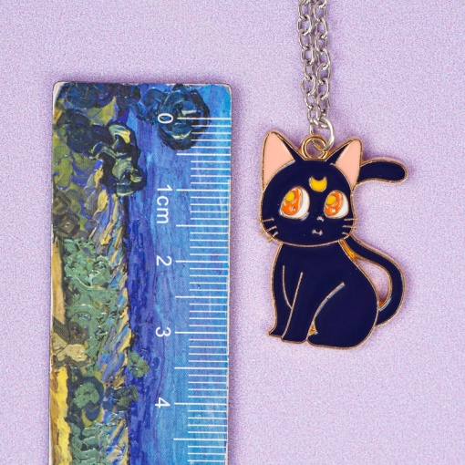 Кулон "Sailor Moon Cat" темно-синий