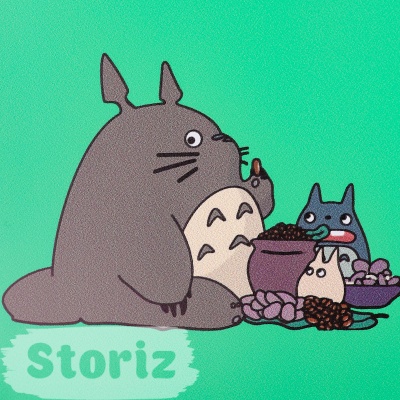 Обложка на паспорт "Totoro" STORIZ