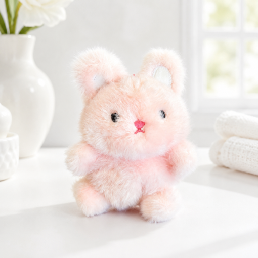 Брелок ароматизированный "Lovely bunny" 10см, розовый, 1шт