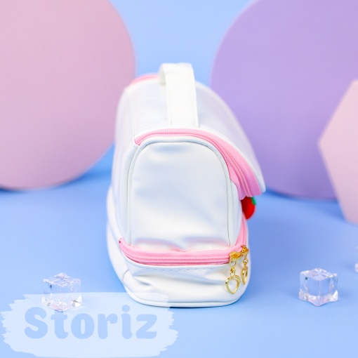 Косметичка "Strawberry", розовый
