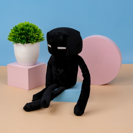 Мягкая игрушка "Эндермен" 45см