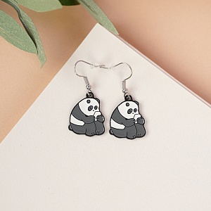 Серьги "Panda" 