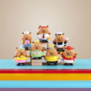 Заводная игрушка "Little Capybara", в ассортименте 1шт