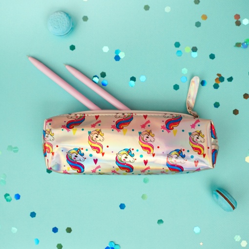Пенал голографический "Unicorn"