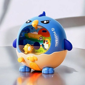 Мини игра "Цыпленок" футбол, синий