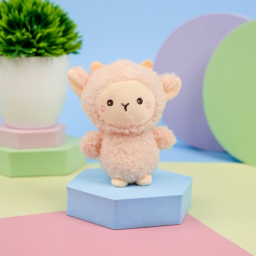 Мягкий брелок "Little Sheep" бежевый, 12см, в ассортименте 1 шт 