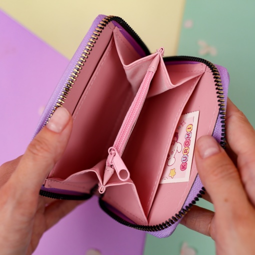 Кошелек "Куро" SLY-2106, фиолетовый