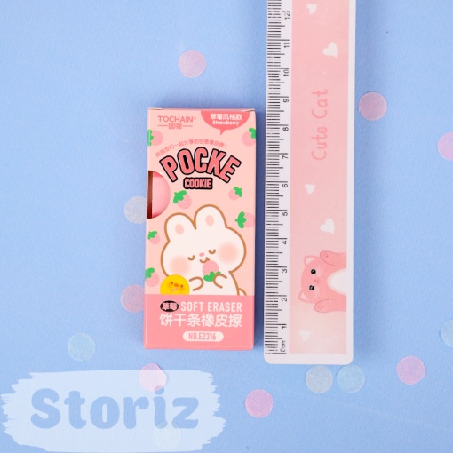 Стирательная резинка "Pocke cookie" №2316. в ассортименте 1 шт.