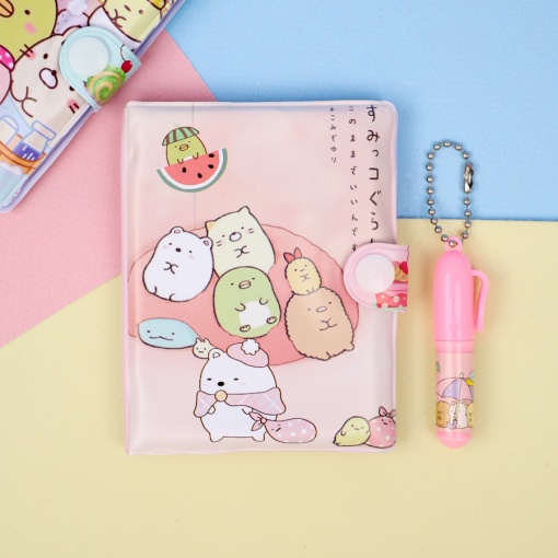 Мини-блокнот с ручкой "Сумико Гураши", в ассортименте 1шт.